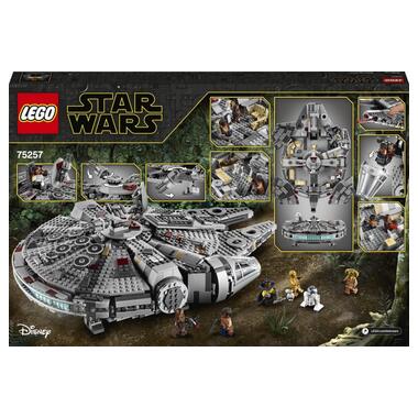 Конструктор Lego Star Wars Сокіл Тисячоліття 1351 деталь (75257) фото №12
