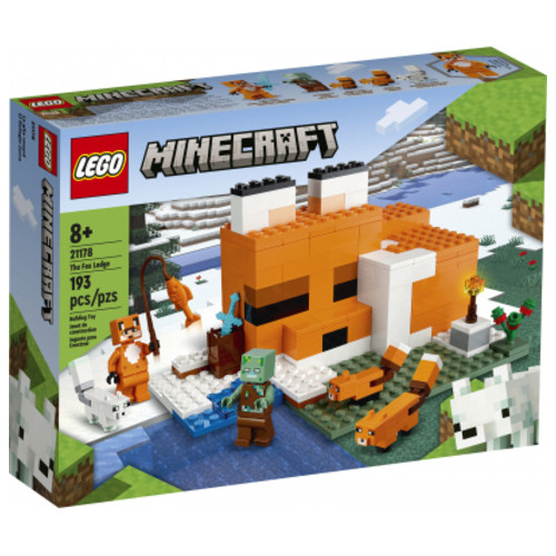 Конструктор Lego Minecraft Лиса хатина (21178) фото №1