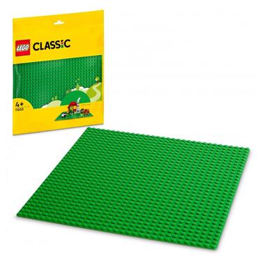 Конструктор Lego Classic Зелена базова пластина (11023) фото №2