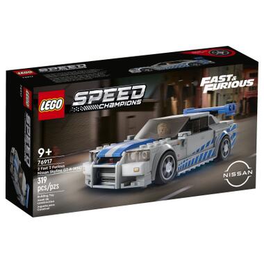 Конструктор Lego Speed Champions "Подвійний форсаж" Nissan Skyline GT-R (R34) (76917) фото №1