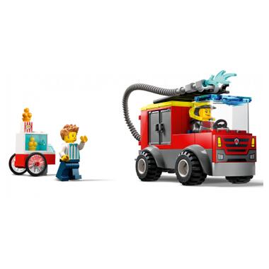 Конструктор Lego City Пожежне депо та пожежна машина (60375) фото №6