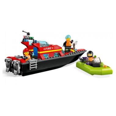 Конструктор LEGO City Човен пожежної бригади (60373) фото №4