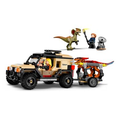 Конструктор LEGO Jurassic World Перевезення пірораптора та дилофозавру (76951) фото №9