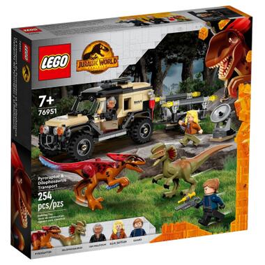 Конструктор LEGO Jurassic World Перевезення пірораптора та дилофозавру (76951) фото №1