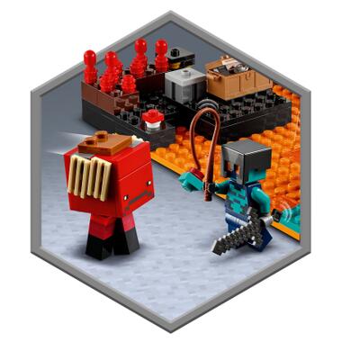 Конструктор Lego Minecraft Бастіон підземного світу (21185) фото №9