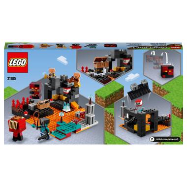 Конструктор Lego Minecraft Бастіон підземного світу (21185) фото №10