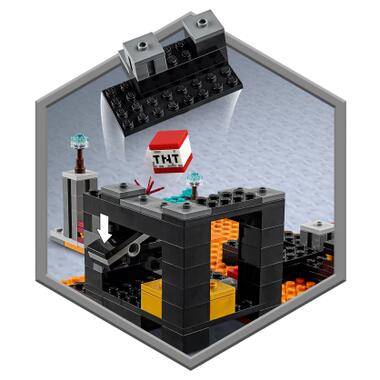 Конструктор Lego Minecraft Бастіон підземного світу (21185) фото №6