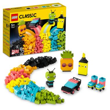 Конструктор Lego Classic Творчі неонові веселощі (11027) фото №8