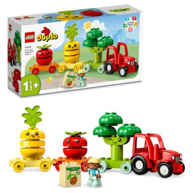 Конструктор Lego DUPLO My First Трактор для вирощування фруктів та овочів (10982) фото №6