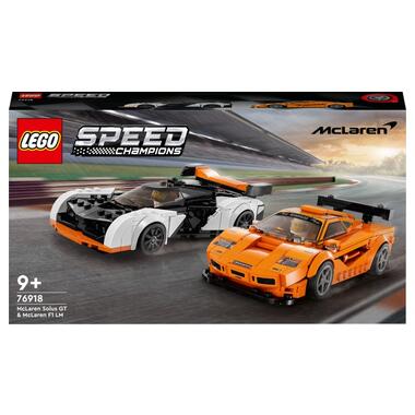 Конструктор Lego Speed Champions McLaren Solus GT та McLaren F1 LM (76918) фото №1