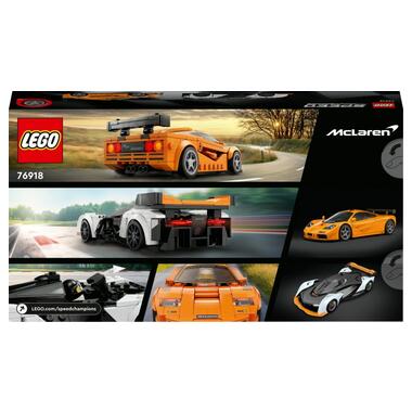 Конструктор Lego Speed Champions McLaren Solus GT та McLaren F1 LM (76918) фото №10