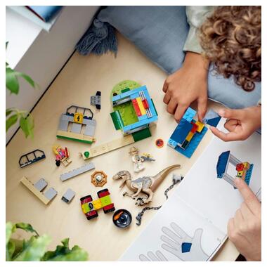 Конструктор Lego Jurassic Park Втеча велоцираптора (76957) фото №4