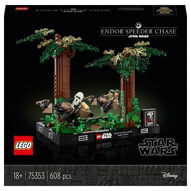 Конструктор Lego Star Wars Діорама "Погоня на спідері на Ендорі" (75353) фото №1