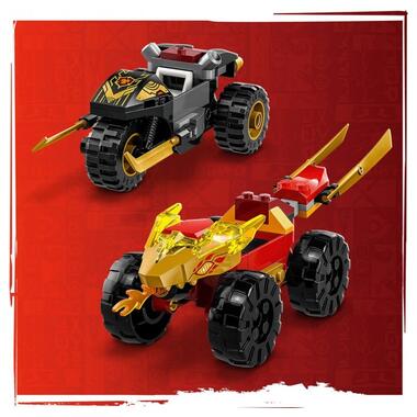 Конструктор Lego Ninjago Кай і Рас: Битва на машині та мотоциклі (71789) фото №6