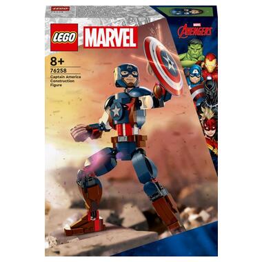 Конструктор Lego Marvel Фігурка Капітана Америка для складання (76258) фото №1
