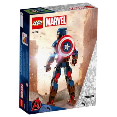 Конструктор Lego Marvel Фігурка Капітана Америка для складання (76258) фото №14
