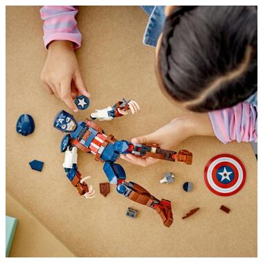 Конструктор Lego Marvel Фігурка Капітана Америка для складання (76258) фото №4