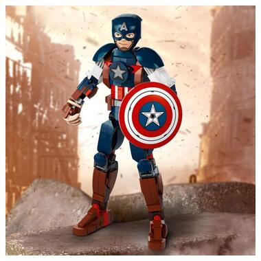 Конструктор Lego Marvel Фігурка Капітана Америка для складання (76258) фото №8