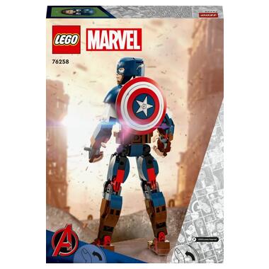 Конструктор Lego Marvel Фігурка Капітана Америка для складання (76258) фото №10