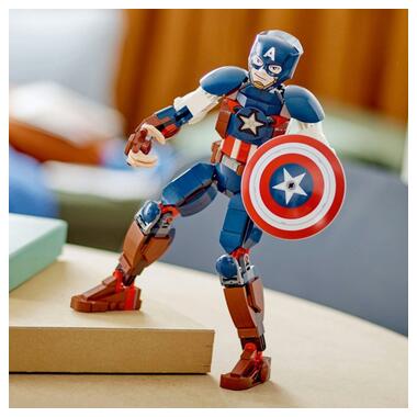 Конструктор Lego Marvel Фігурка Капітана Америка для складання (76258) фото №5