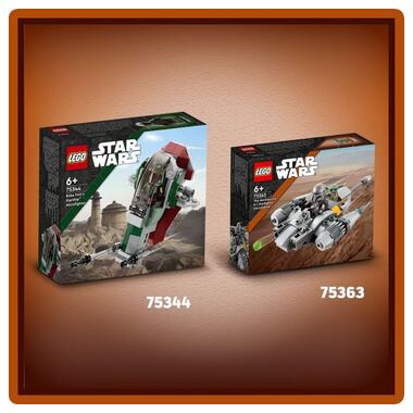 Конструктор Lego Star Wars™ Мандалорський зоряний винищувач N-1. Мікровинищувач (75363) фото №6