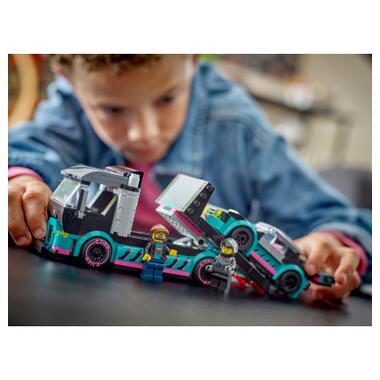 Конструктор Lego City Автомобіль для перегонів і автовоз (60406) фото №10