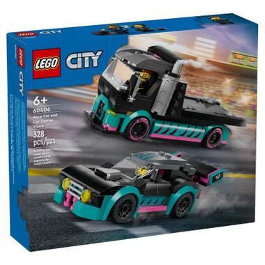 Конструктор Lego City Автомобіль для перегонів і автовоз (60406) фото №1
