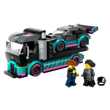 Конструктор Lego City Автомобіль для перегонів і автовоз (60406) фото №2