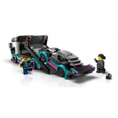 Конструктор Lego City Автомобіль для перегонів і автовоз (60406) фото №4