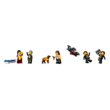 Конструктор Lego City Пожежне депо з пожежною машиною (60414) фото №7
