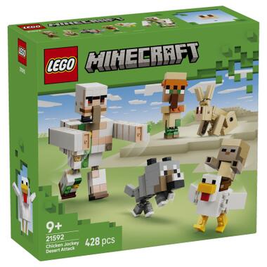 Конструктор LEGO Minecraft Куриный Жокей: атака в пустыне (21592) фото №1