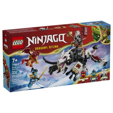 Конструктор LEGO NINJAGO Зильвар и дракон Гримтак (71863) фото №1