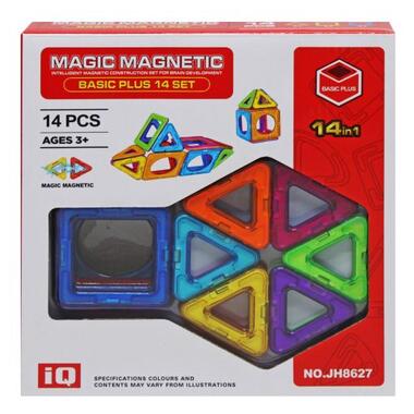 Магнітний конструктор MAGIC MAGNETIC (14 дет) (JH8627) фото №1