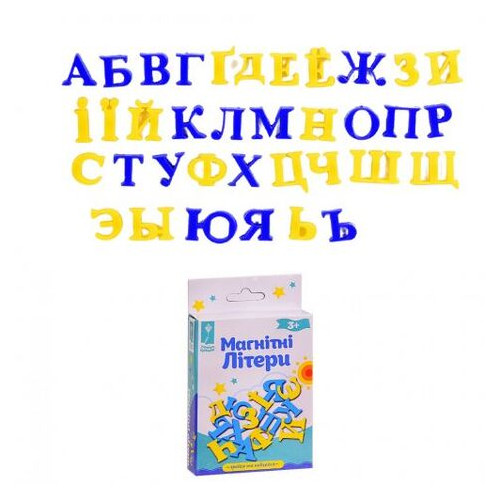 Літери магнітні Країна Іграшок Український алфавіт (PL-7001) фото №1