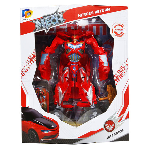 Робот-трансформер Maya Toys Красный спорткар (D622-E267) фото №1