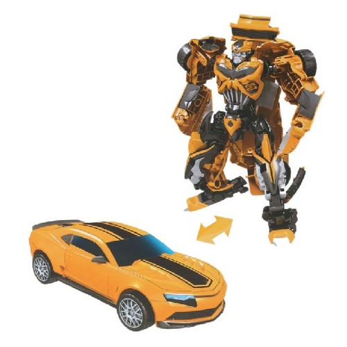 Робот-трансформер Maya Toys Жовтий спорткар (D622-E266) фото №3