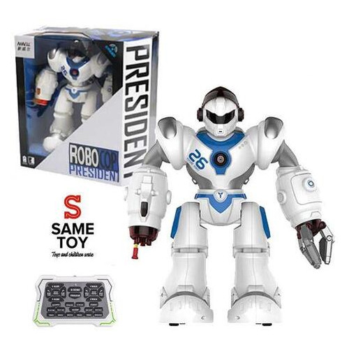 Робот Дестроер Same Toy на радиоуправлении (белый) (JN637088UT-2) фото №1