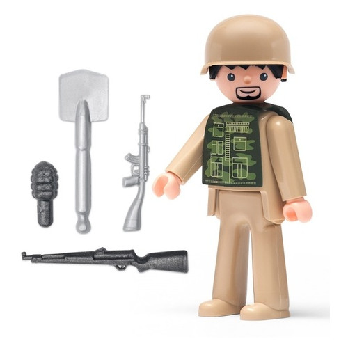 Іграшка Igracek Soldier and accessories Солдат з аксесуарами (20224) фото №1