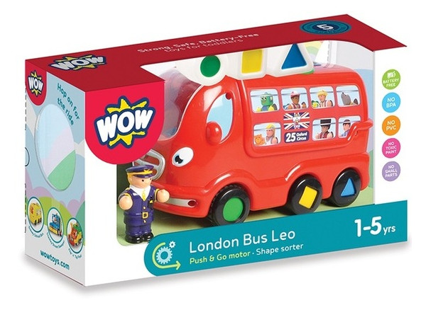 Іграшка WOW Toys London Bus Leo Автобус Лео (10720) фото №13