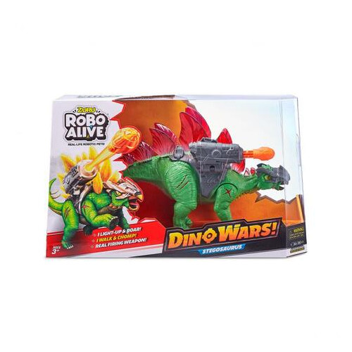 Інтерактивна іграшка Pets & Robo Alive серії Війна динозаврів Бойовий Стегозавр (7131) фото №6