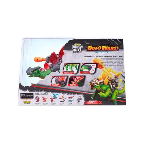 Інтерактивна іграшка Pets & Robo Alive серії Війна динозаврів Бойовий Стегозавр (7131) фото №7