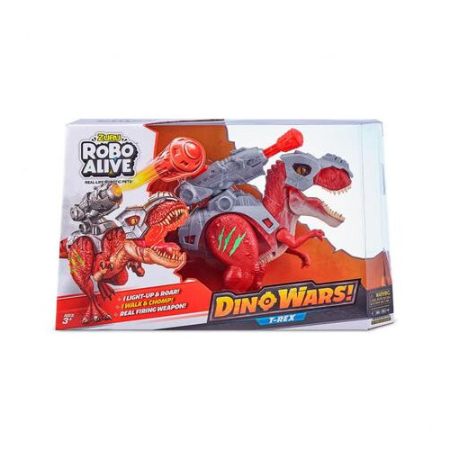 Інтерактивна іграшка Pets & Robo Alive серії Війна динозаврів Бойовий Тиранозавр (7132) фото №6