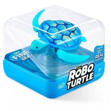 Інтерактивна іграшка ROBO ALIVE – РОБОЧЕРЕПАХА (блакитна) фото №2