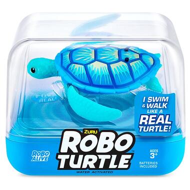 Інтерактивна іграшка ROBO ALIVE – РОБОЧЕРЕПАХА (блакитна) фото №1