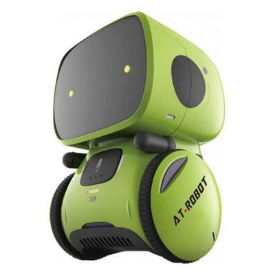 Інтерактивна іграшка AT-Robot робот із голосовим керуванням зелений укр (AT001-02-UKR) фото №1