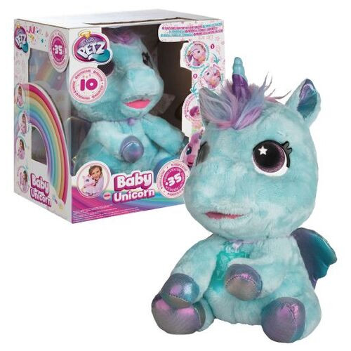 Інтерактивна іграшка Baby Unicorn, блакитний (IMC093881B) фото №1