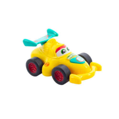 Розвиваюча іграшка Baby Team інерційна машинка жовта (8620_машинка_жовта) фото №1
