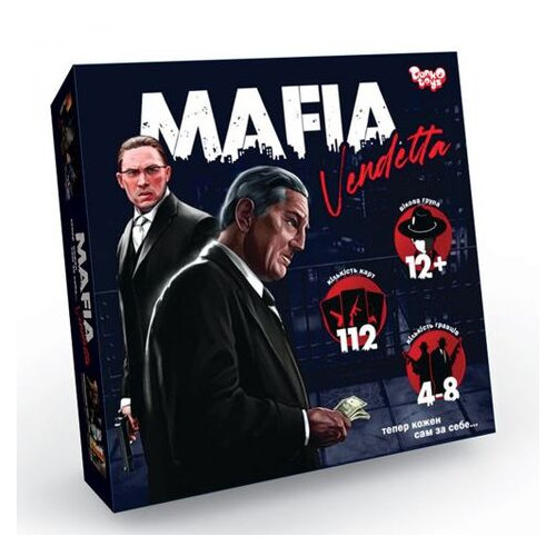 Развлекательная игра Danko Toys Mafia Vendetta укр (MAF-01-01U) фото №2