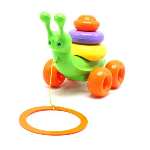 Розвиваюча іграшка Тигрес Равлик зелений (39770) фото №1