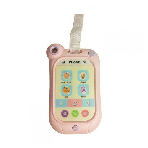 Іграшка Metr Мобільний телефон рожевий (G-A081) фото №1